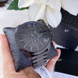 Diesel Mega Chief Black Stainless Steel